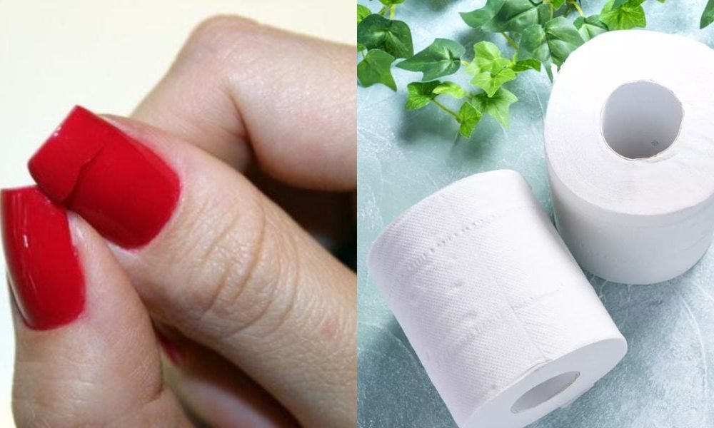 Unha quebrada: truque caseiro com papel higiênico evita cortes e alongamentos