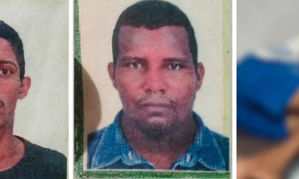 criminosos. No local também estavam a companheira de Marcus Vinícius e dois bebê