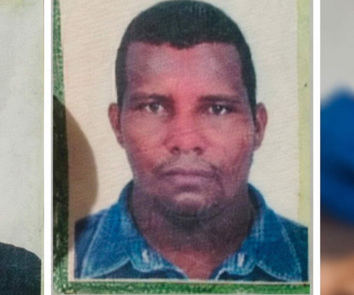 criminosos. No local também estavam a companheira de Marcus Vinícius e dois bebê