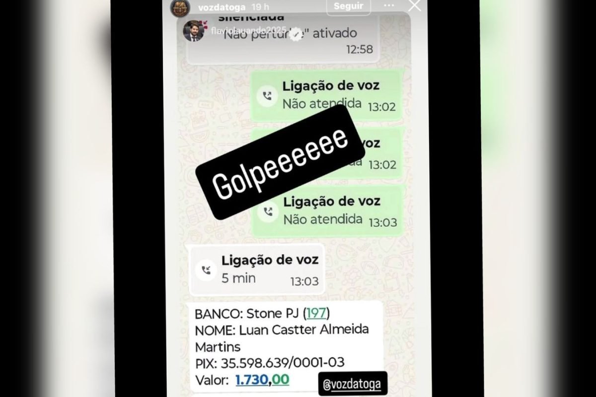 Golpistas usam nome de juiz de Santarém para pedir dinheiro Redes Sociais/Reprodução
