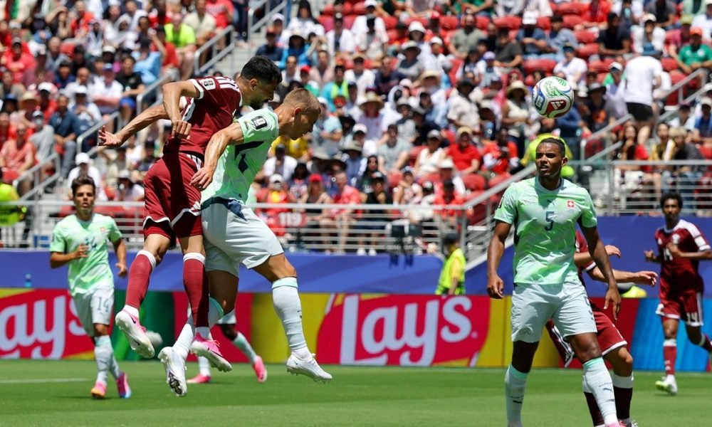 Suíça domina mas cede empate ao Catar na estreia da Copa do Mundo