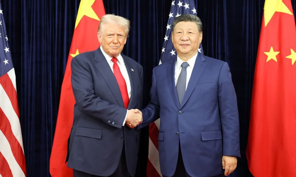 Encontro entre Xi Jinping e Donald Trump na Coreia do Sul