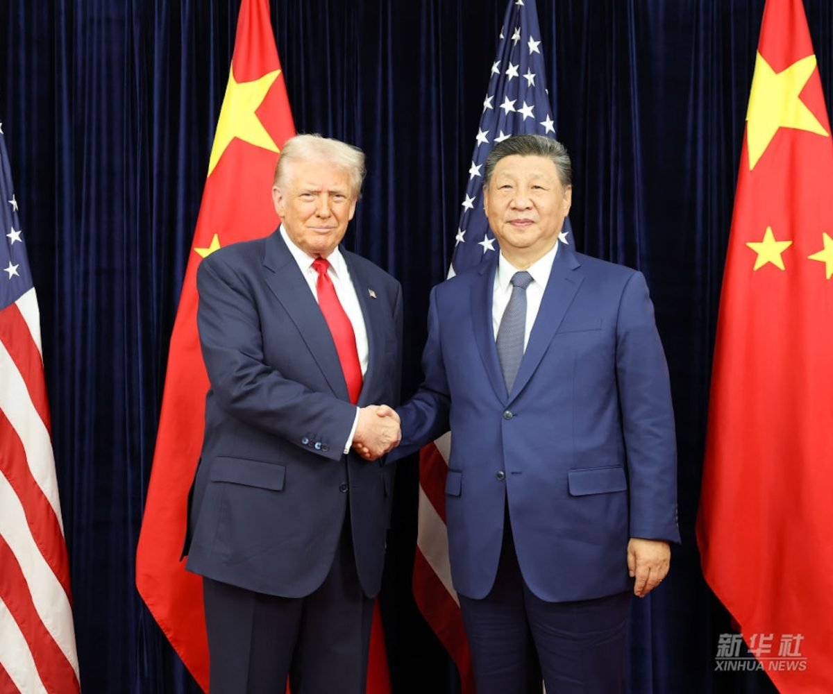 Encontro entre Xi Jinping e Donald Trump na Coreia do Sul