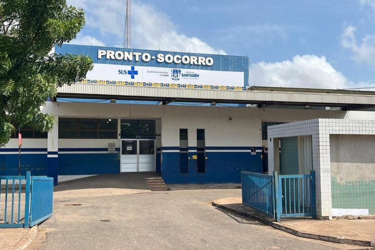 Pai e filho foram levados ao Pronto Socorro Municipal de Santarém Semsa/Divulgação
