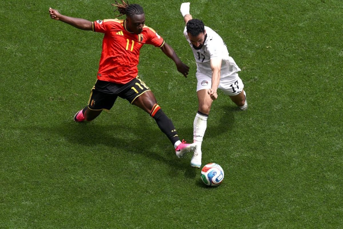 Bélgica e Egito empatam na estreia do grupo G da Copa do Mundo 2026