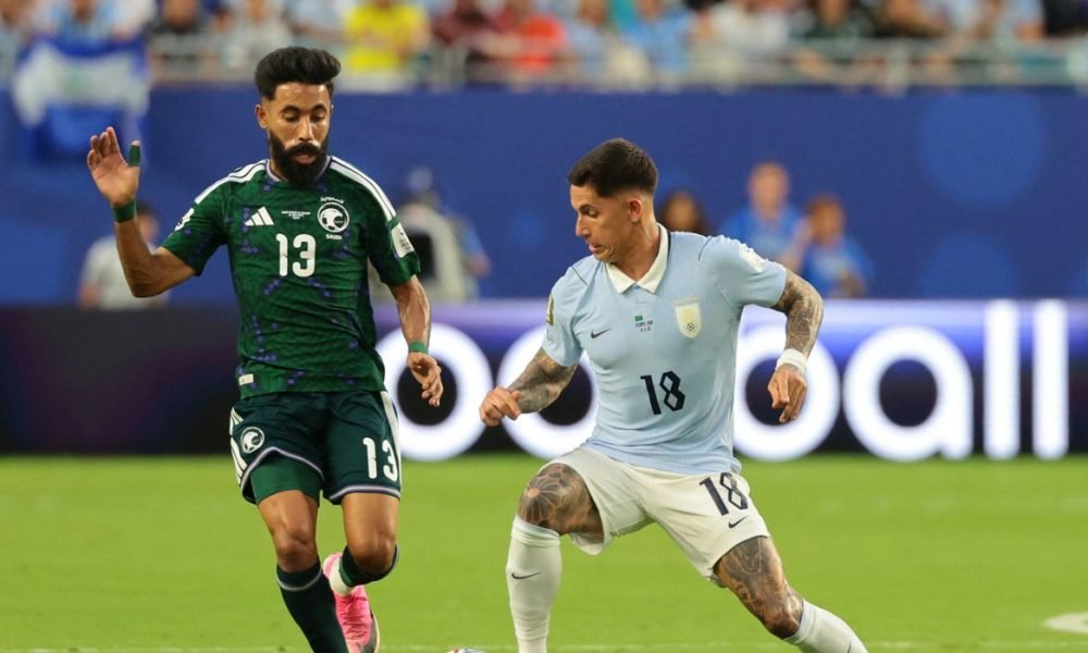 Uruguai e Arábia Saudita abrem Grupo H da Copa com empate de 1 a 1