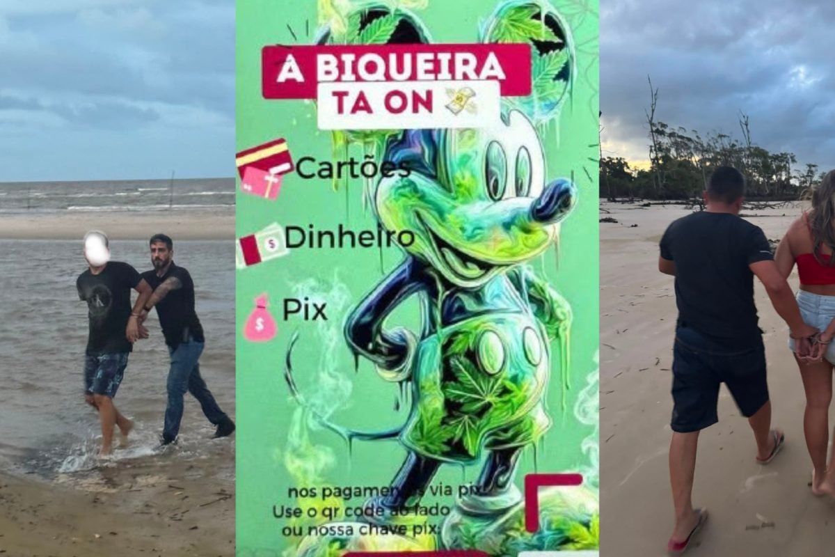 'delivery' de drogas é levado à delegacia A Polícia Civil (PC) prendeu um casal