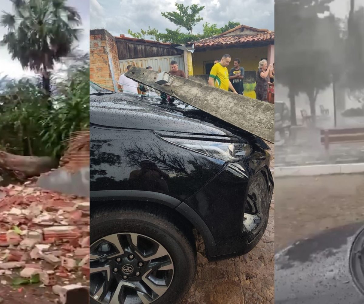 Microexplosão causa destruição e deixa rastro de prejuízos em Piracuruca