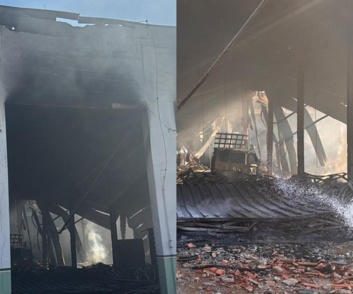 Incêndio em depósito da educação de Várzea Grande não deixa feridos e mantém aulas normais