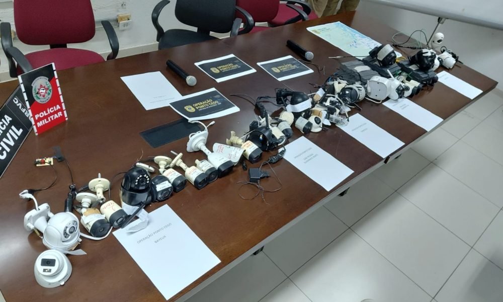 Polícia retira mais de 70 câmeras usadas por facções na Grande João Pessoa