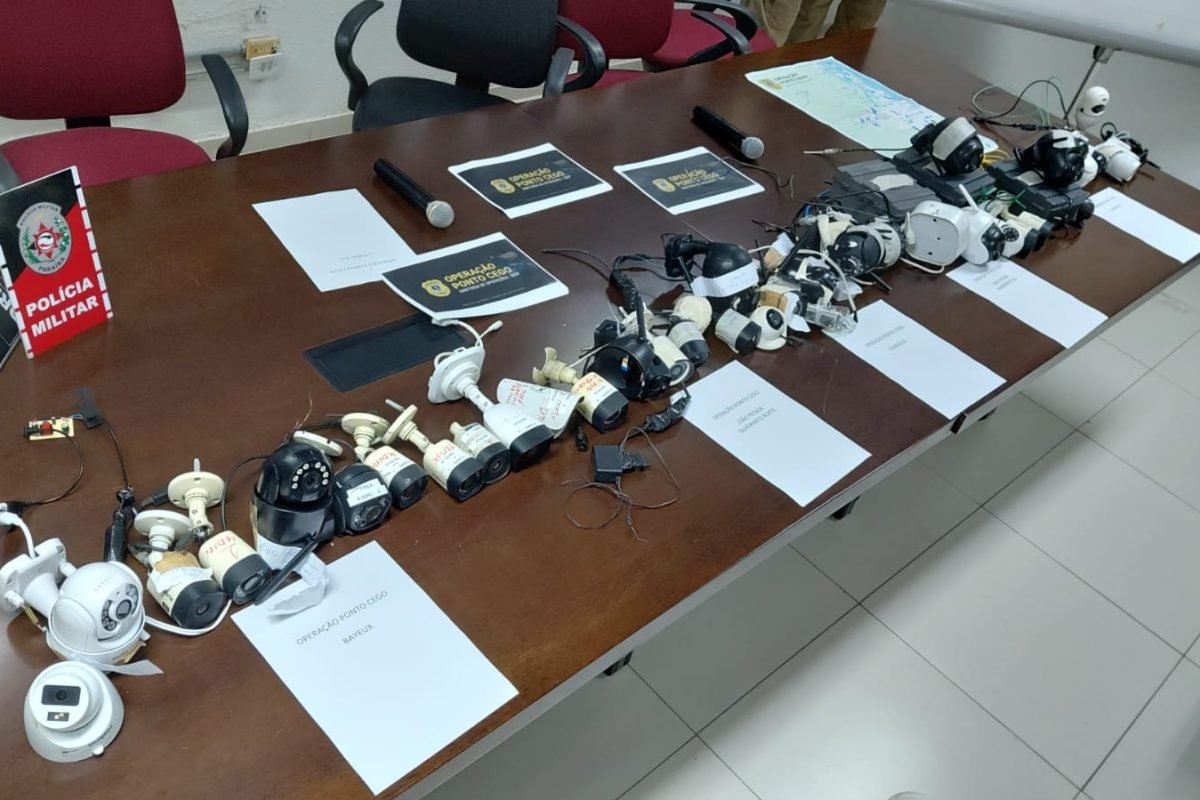 Polícia retira mais de 70 câmeras usadas por facções na Grande João Pessoa