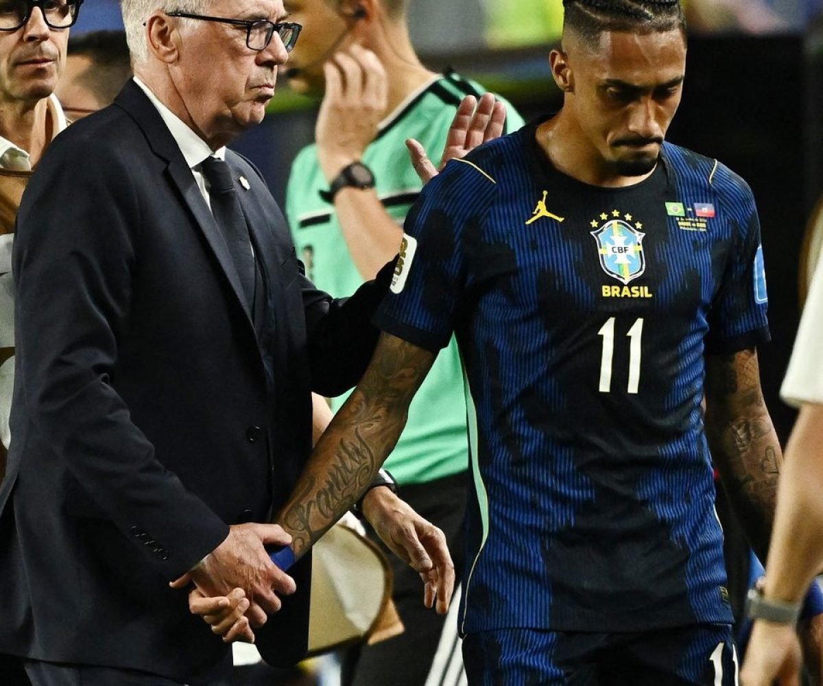 Seleção brasileira confirma lesão de Raphinha e atleta inicia tratamento intensivo