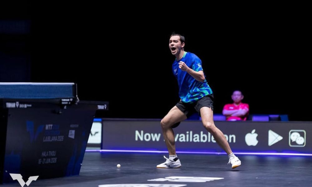 Calderano luta até o fim, mas perde final do WTT na Eslovênia e adia tricampeonato