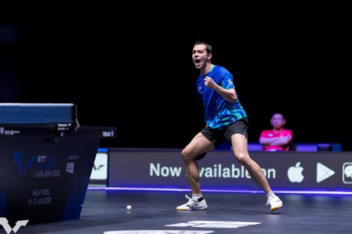 Calderano luta até o fim, mas perde final do WTT na Eslovênia e adia tricampeonato