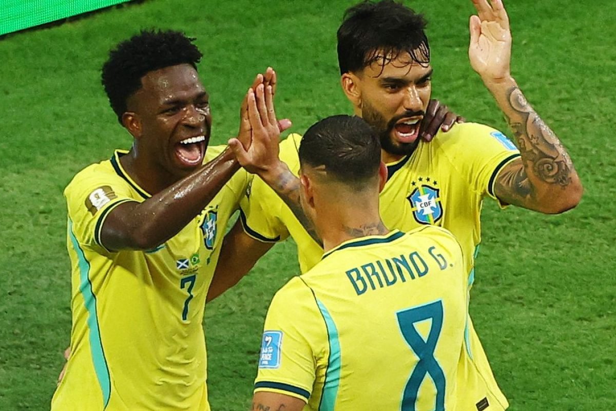 Gols de Vinícius Júnior elevam Real Madrid ao top-10 de clubes artilheiros do Brasil em Copas
