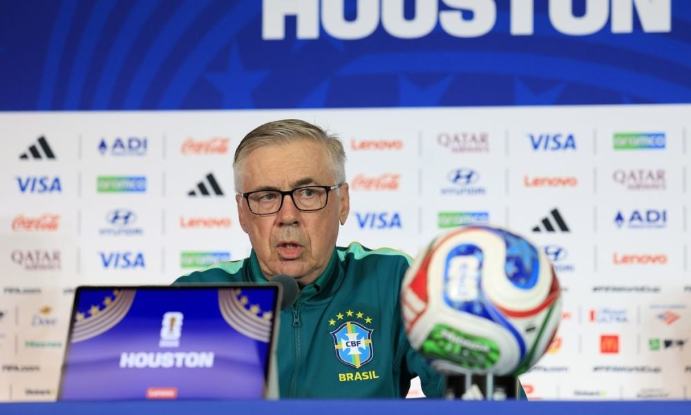 Ancelotti mantém mistério sobre escalação do Brasil antes de confronto decisivo contra o Japão