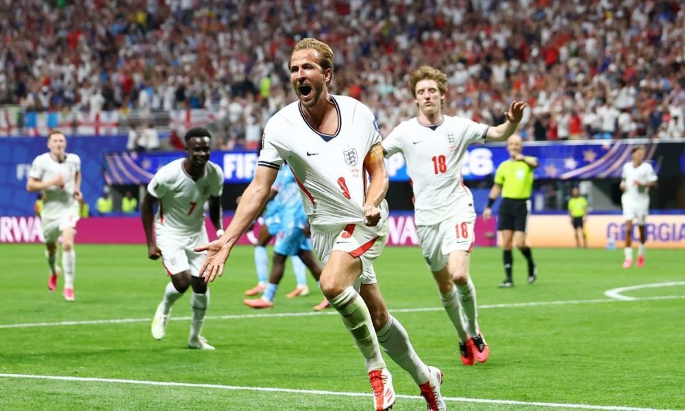 Harry Kane comanda virada da Inglaterra sobre a República Democrática do Congo na Copa
