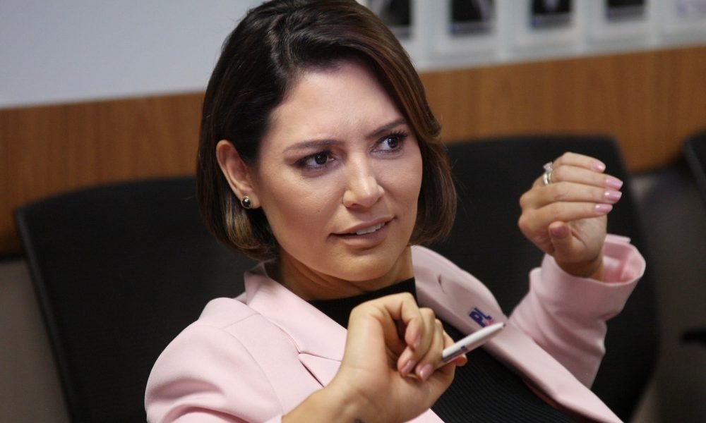 Michelle era pré-candidata ao Senado pelo DF. Ainda não se sabe se ela irá manter a pré-candidatura