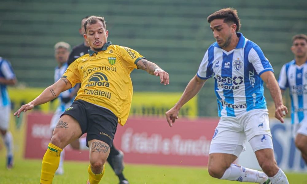 1 a 0 neste domingo (5), no estádio Colosso da Lagoa, em Erechim, pela 13ª rodad