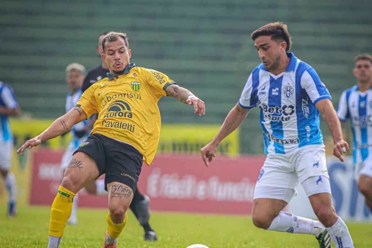 1 a 0 neste domingo (5), no estádio Colosso da Lagoa, em Erechim, pela 13ª rodad