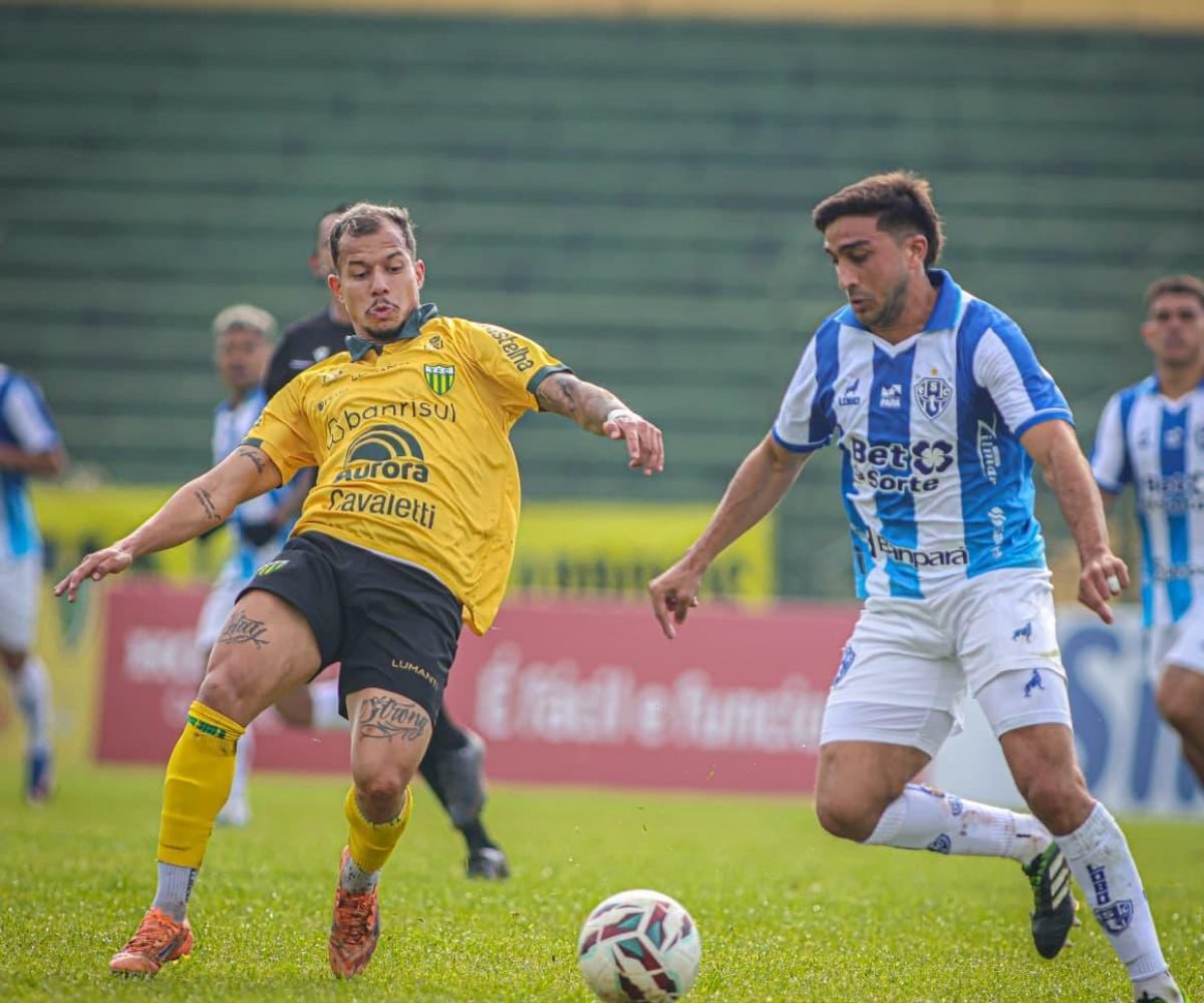 1 a 0 neste domingo (5), no estádio Colosso da Lagoa, em Erechim, pela 13ª rodad