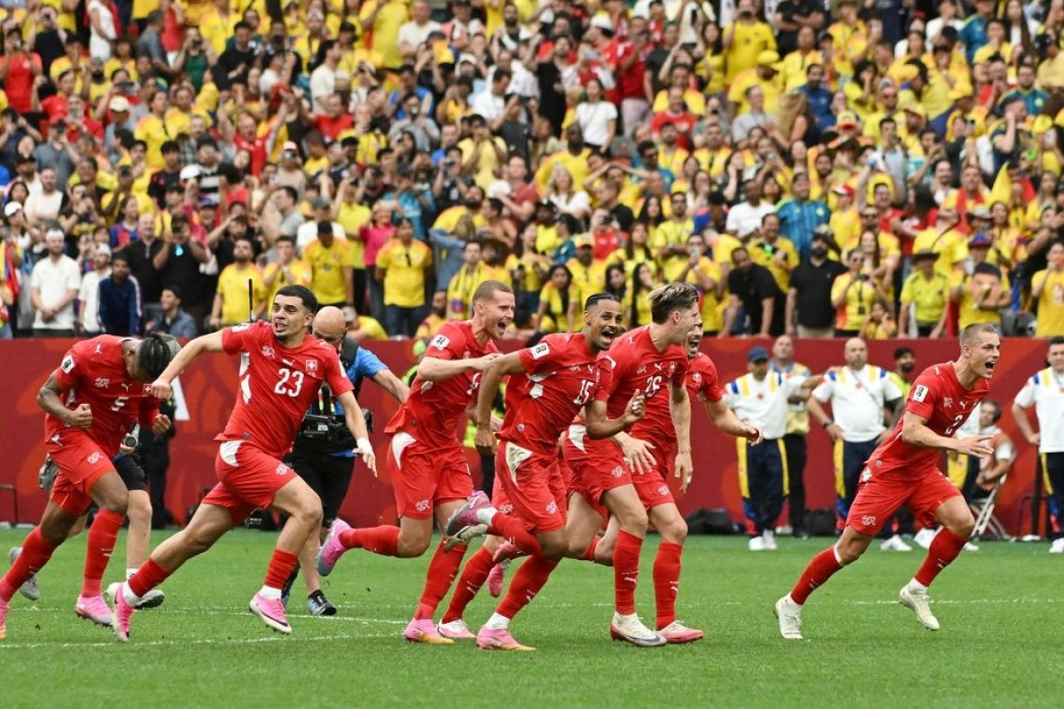 Suíça faz história na Copa do Mundo e avança às quartas após 72 anos em drama nos pênaltis